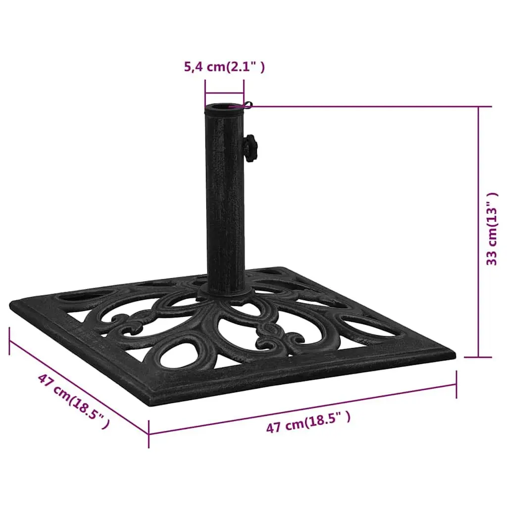 Cast Iron Umbrella Base