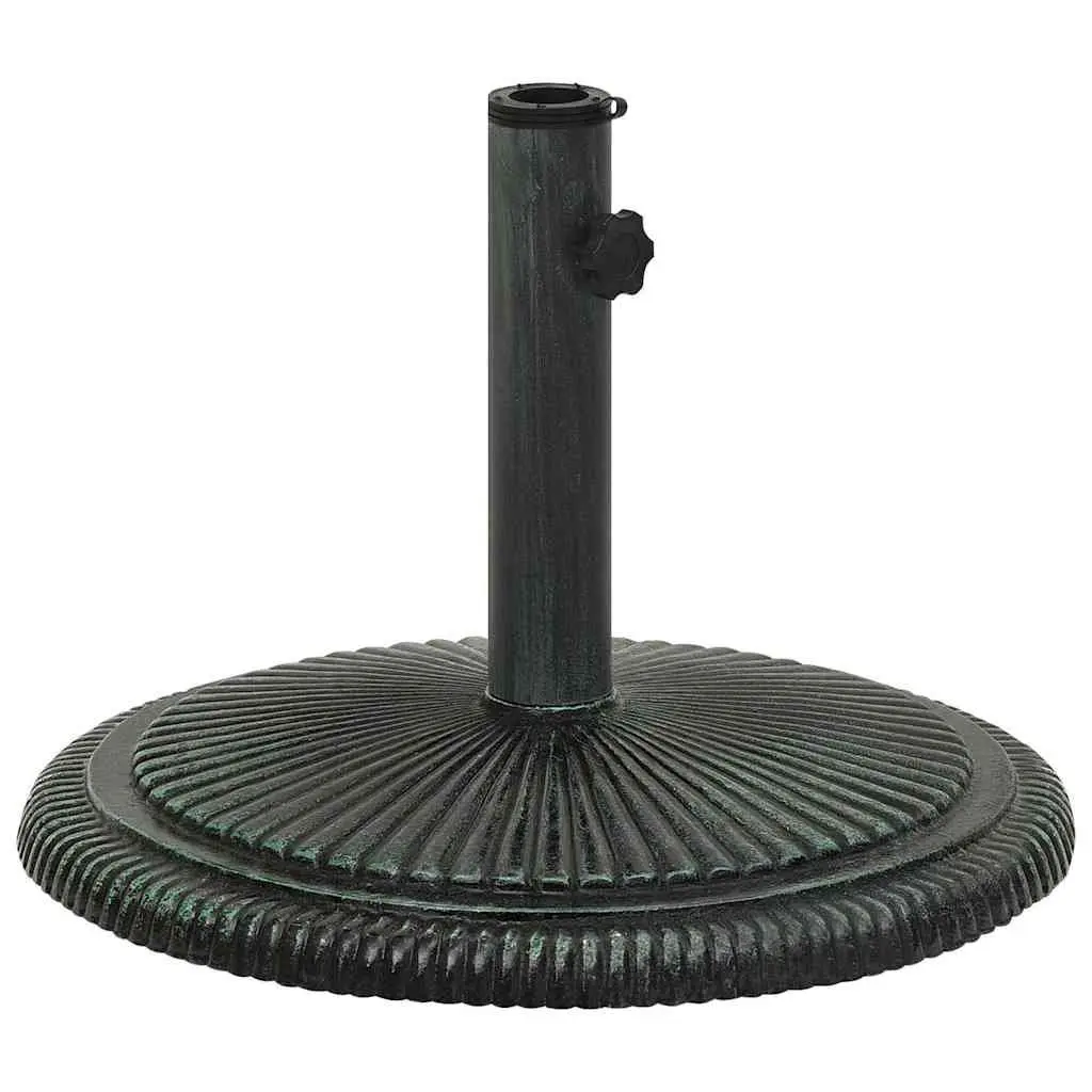 Umbrella Base Garden Outdoor Parasol Stand Green 45x45x30cm