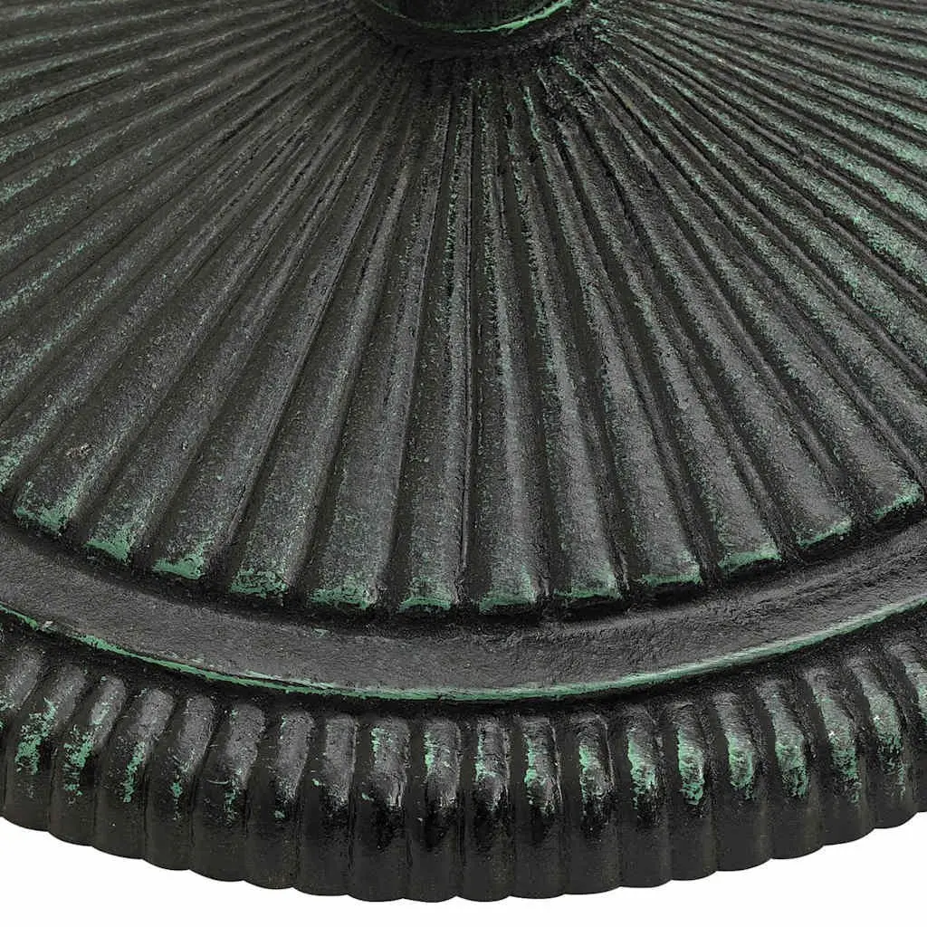 Umbrella Base Garden Outdoor Parasol Stand Green 45x45x30cm