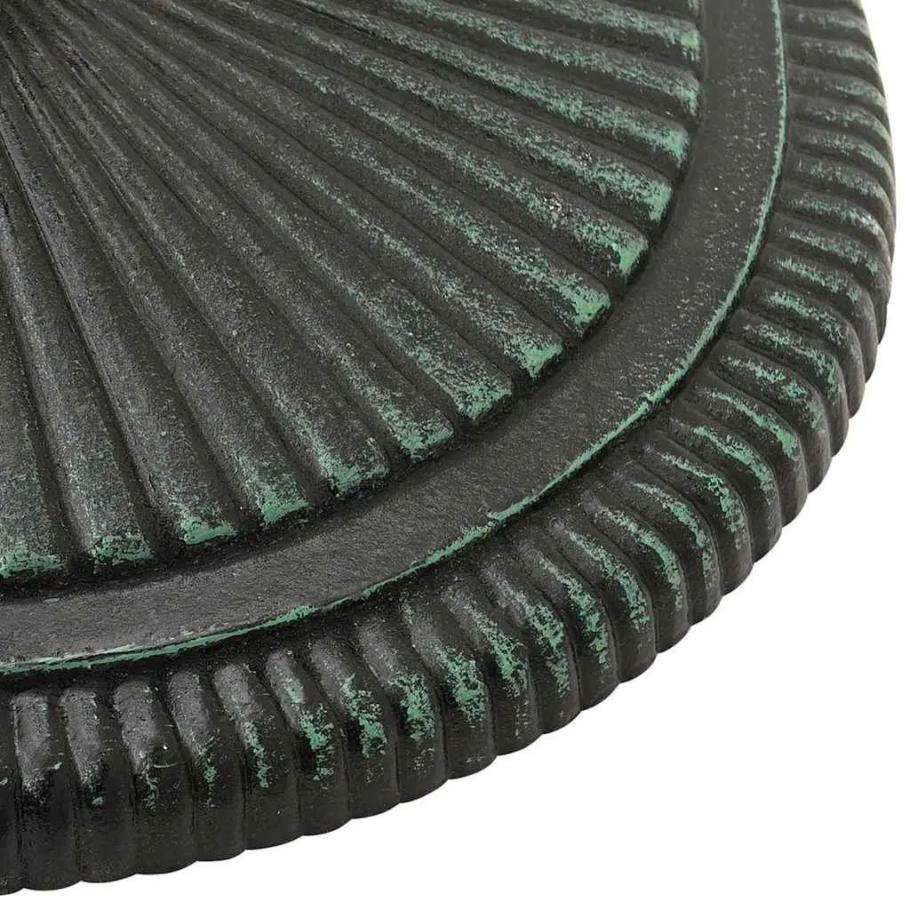 Umbrella Base Garden Outdoor Parasol Stand Green 45x45x30cm