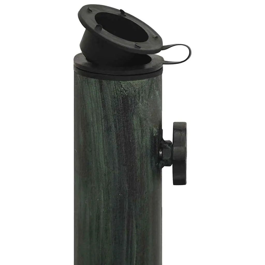 Umbrella Base Garden Outdoor Parasol Stand Green 45x45x30cm