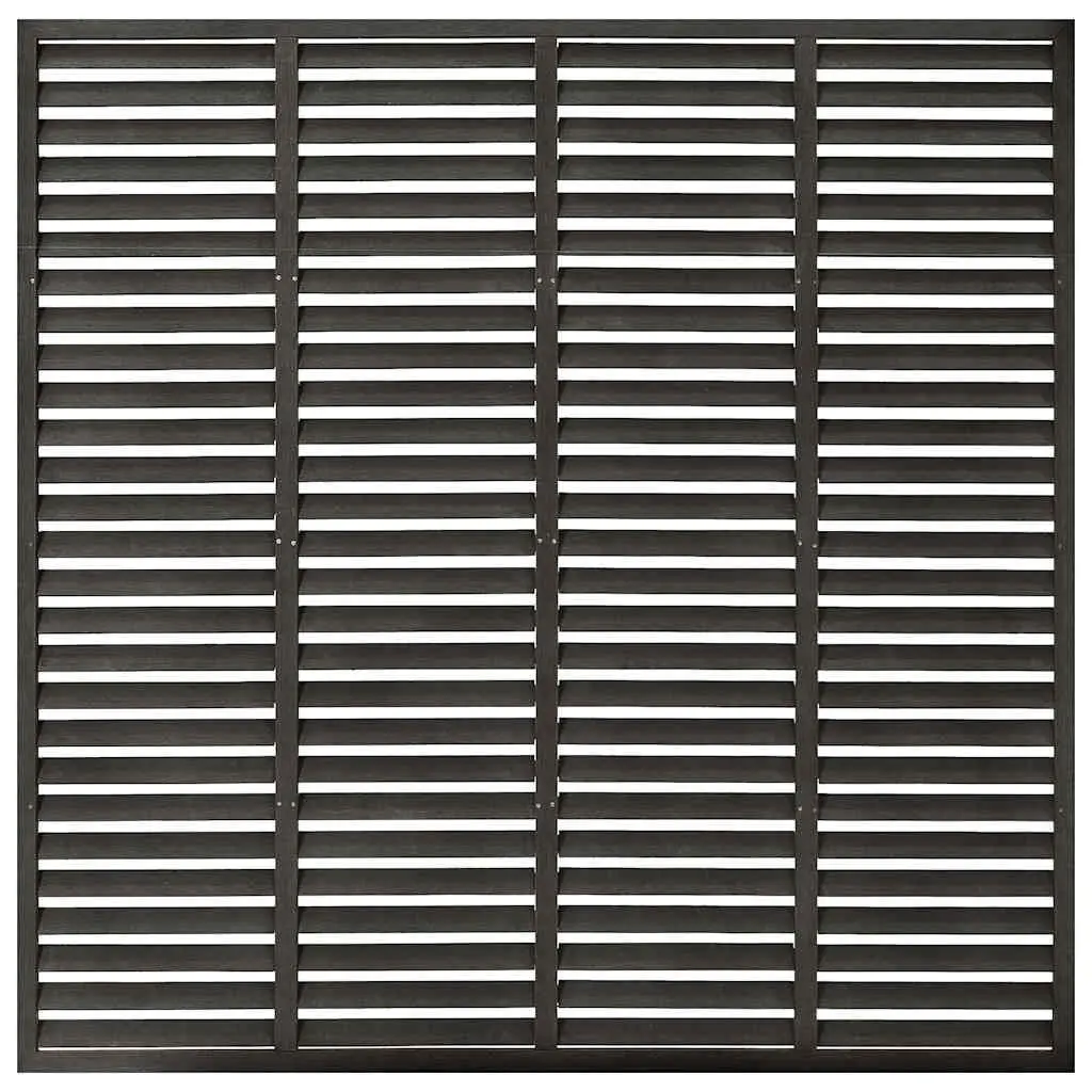 Louver Fence Panel Outdoor Garden 180x180cm