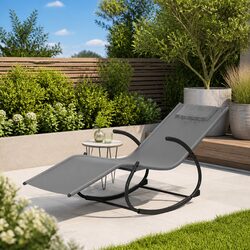 Rocking Sun Lounger Specifications: Ergonomic, Rust-Resistant