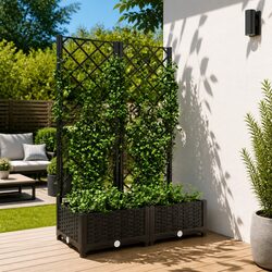 Garden Planter Dimensions and Specs: Trellis for Climbing Plants