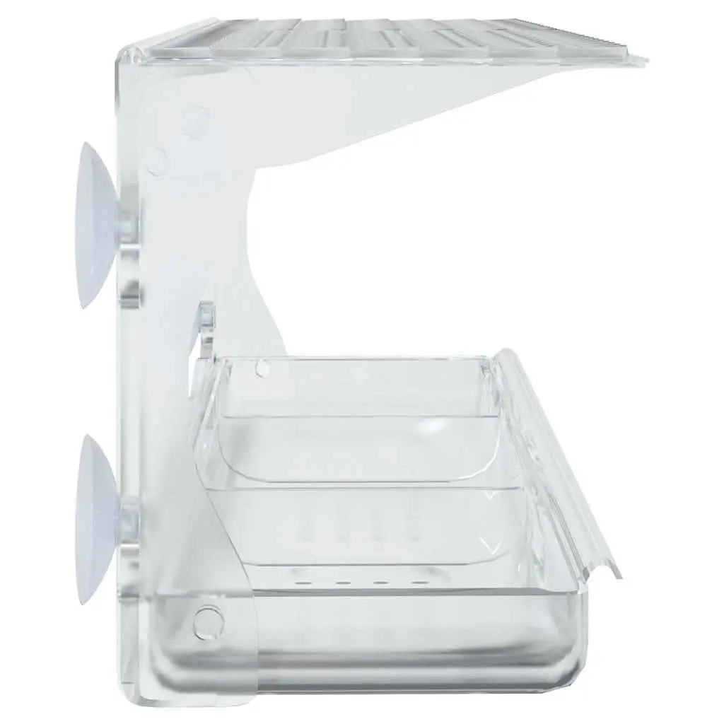 Window Bird Feeders 2 pcs Transparent Acrylic Outdoor Garden Bird Feeding