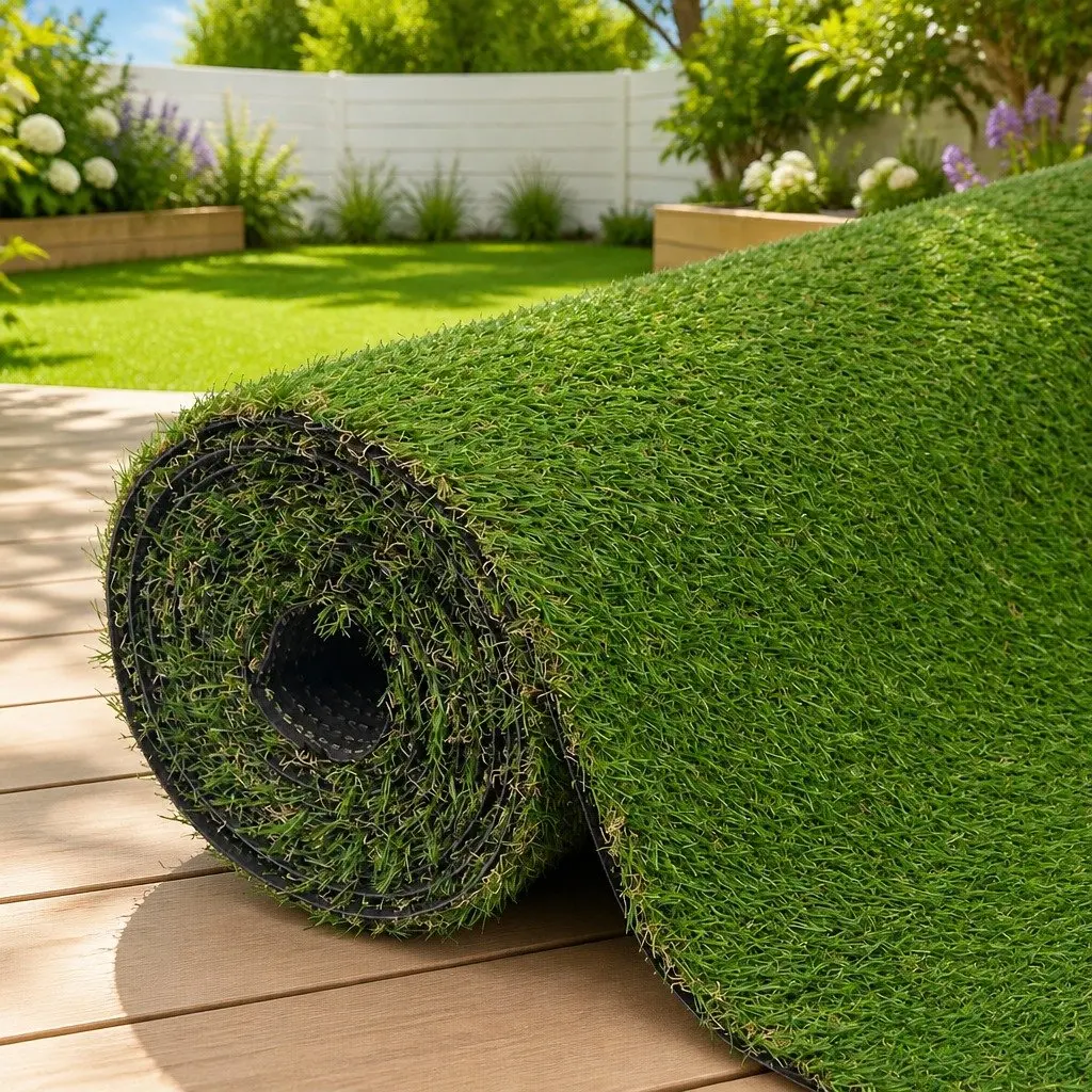 1x5m Artificial Grass Turf, 20mm Pile