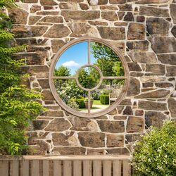 Specifications of 60cm Round Outdoor Mirror with Iron Frame