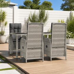 Specifications of Grey 5 Piece Outdoor Dining Set