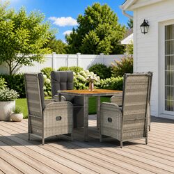 5 Piece Garden Dining Set Specifications and Features