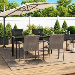 5 Piece Garden Dining Set Specifications: Durable and Functional