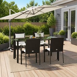 Specifications for 5 Piece Garden Dining Set with Cushions