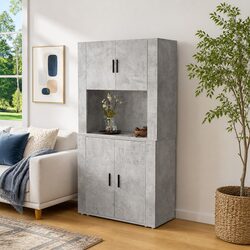Grey Highboard Sideboard Specifications and Details