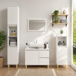 3-Piece Bathroom Cabinet Set Specifications and Details