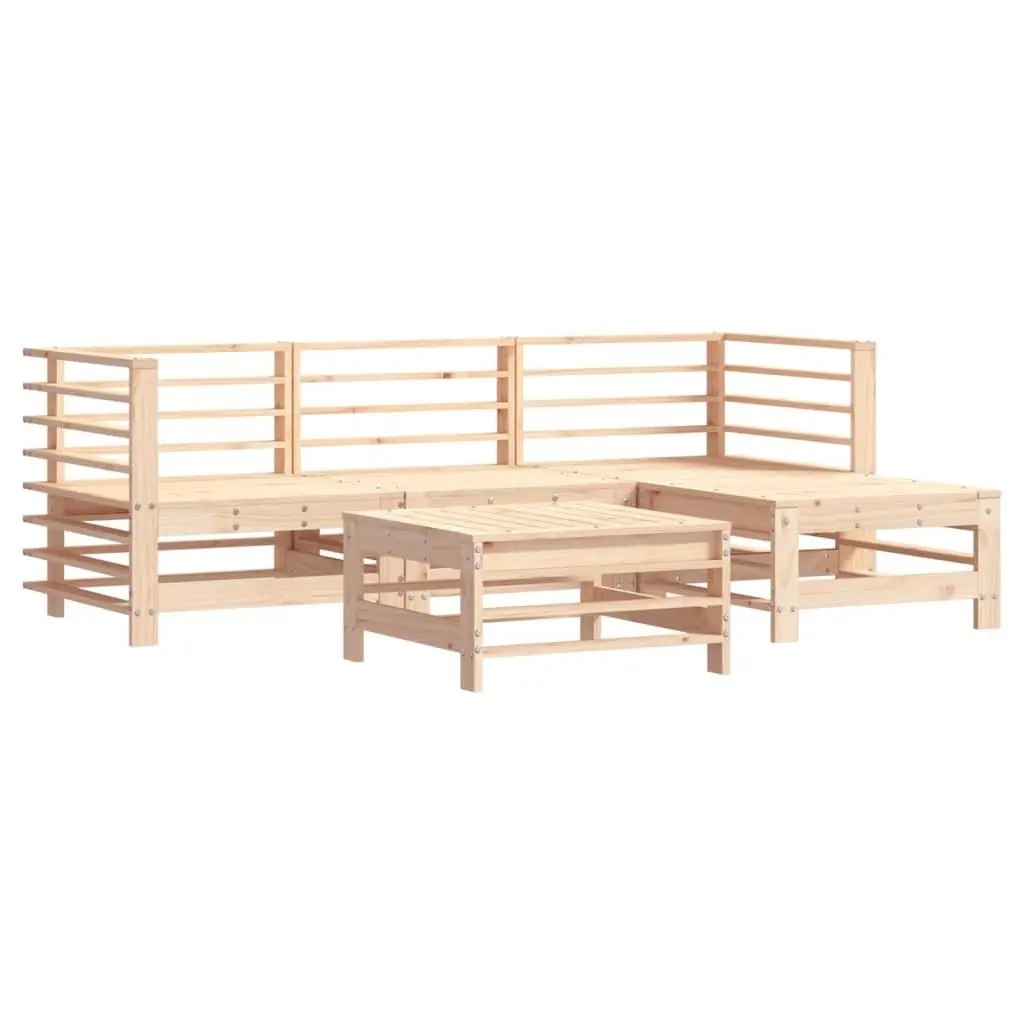 5-Piece Garden Lounge Set with Cushions