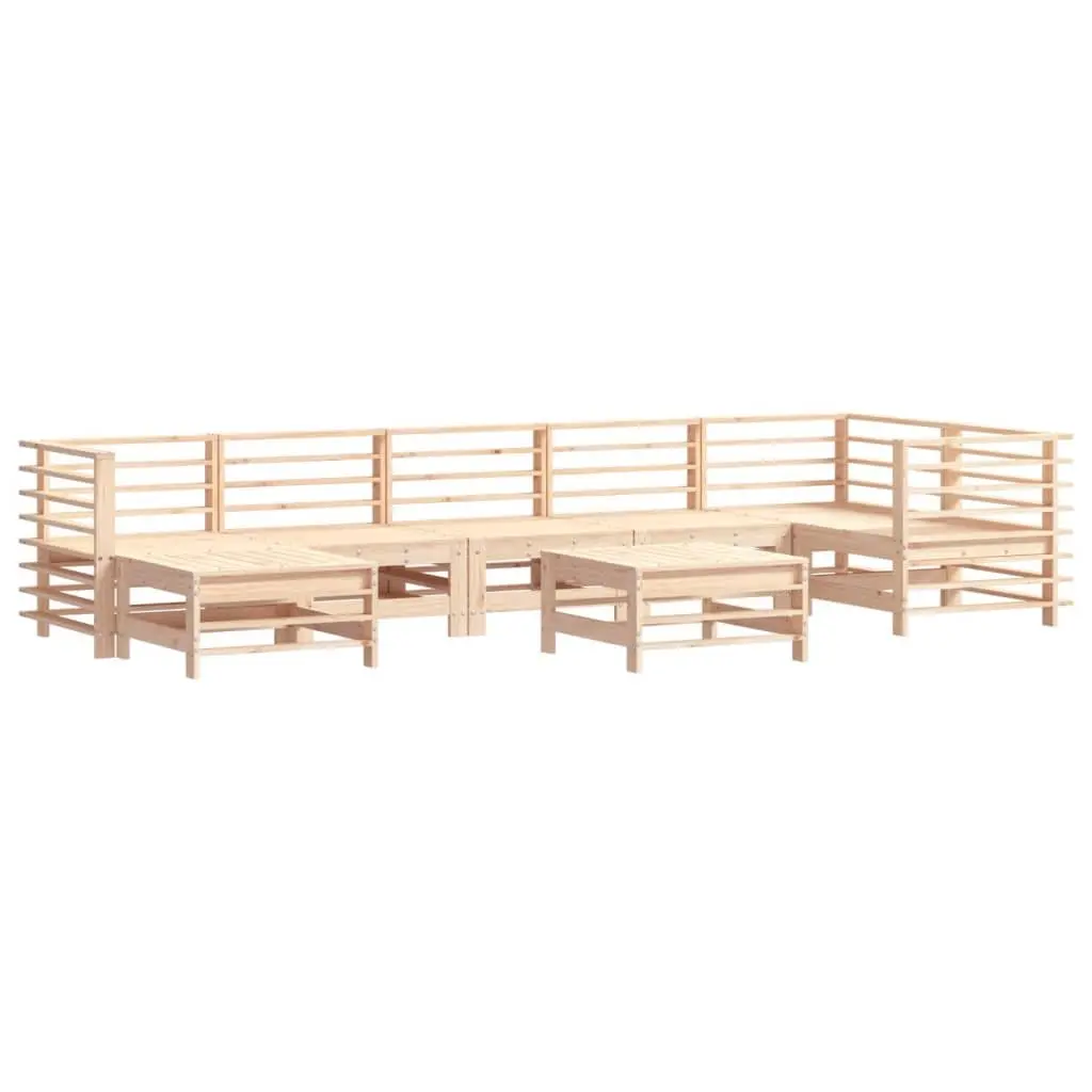 8 Piece Modular Patio Lounge Set