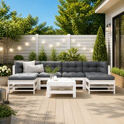 Specifications of 7-Piece Garden Lounge Set with Cushions