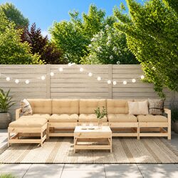 Specifications for 7-Piece Garden Lounge Set
