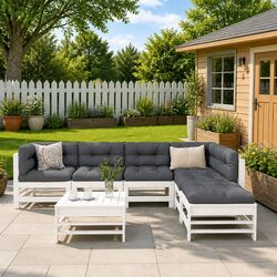 7 Piece Garden Lounge Set Specifications and Details