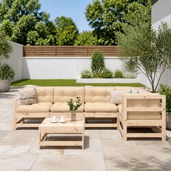 6 Piece Garden Lounge Set Specifications and Features