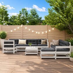 10 Piece Garden Lounge Set: Dimensions, Materials and More
