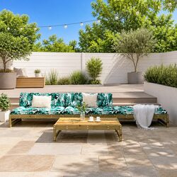 4-Piece Modular Garden Lounge Set Specifications