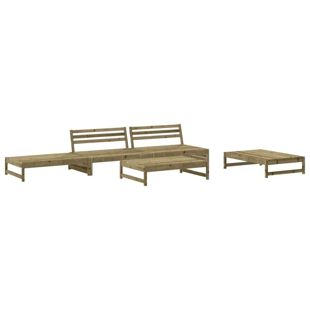 5-Piece Outdoor Garden Lounge Set