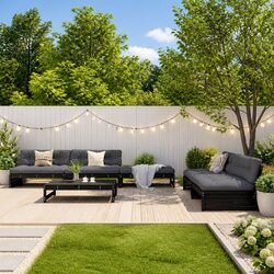 Detailed Specifications for 6-Piece Outdoor Lounge Set