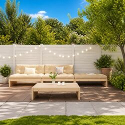 4-Piece Garden Lounge Set Specifications and Features