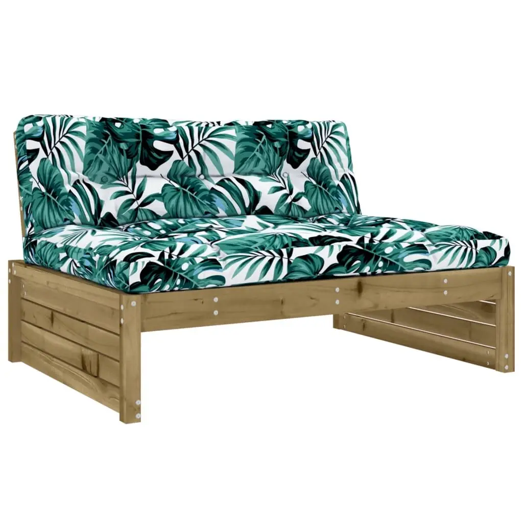Garden Lounge Set Outdoor Furniture Patio Sofa with Cushions 4 Piece