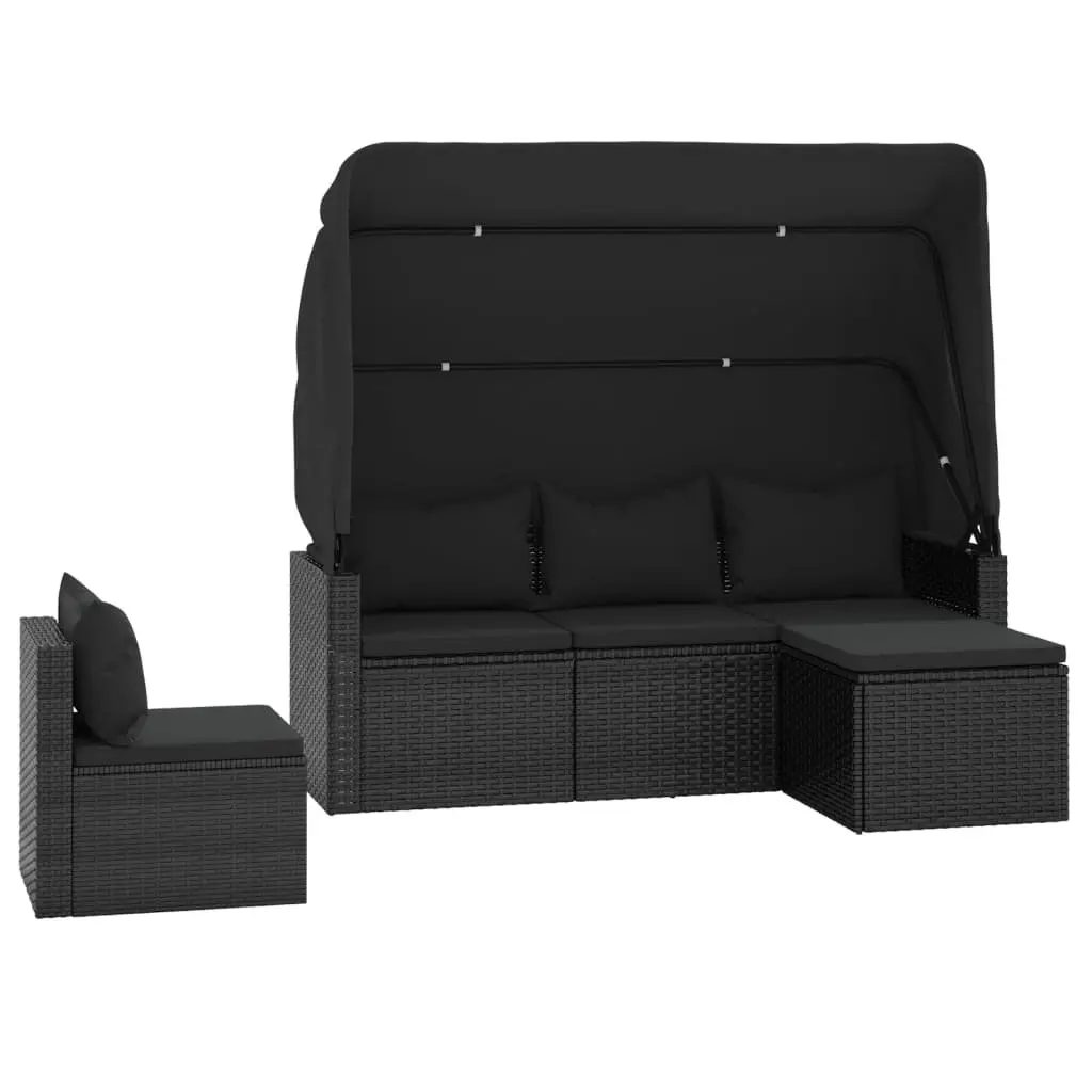 4 Piece Garden Sofa Set