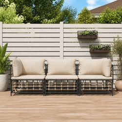 Specifications of Garden Lounge Set - 3 Piece Anthracite