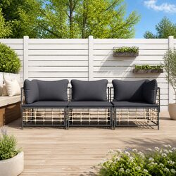 3 Piece Modular Garden Lounge Set Specifications
