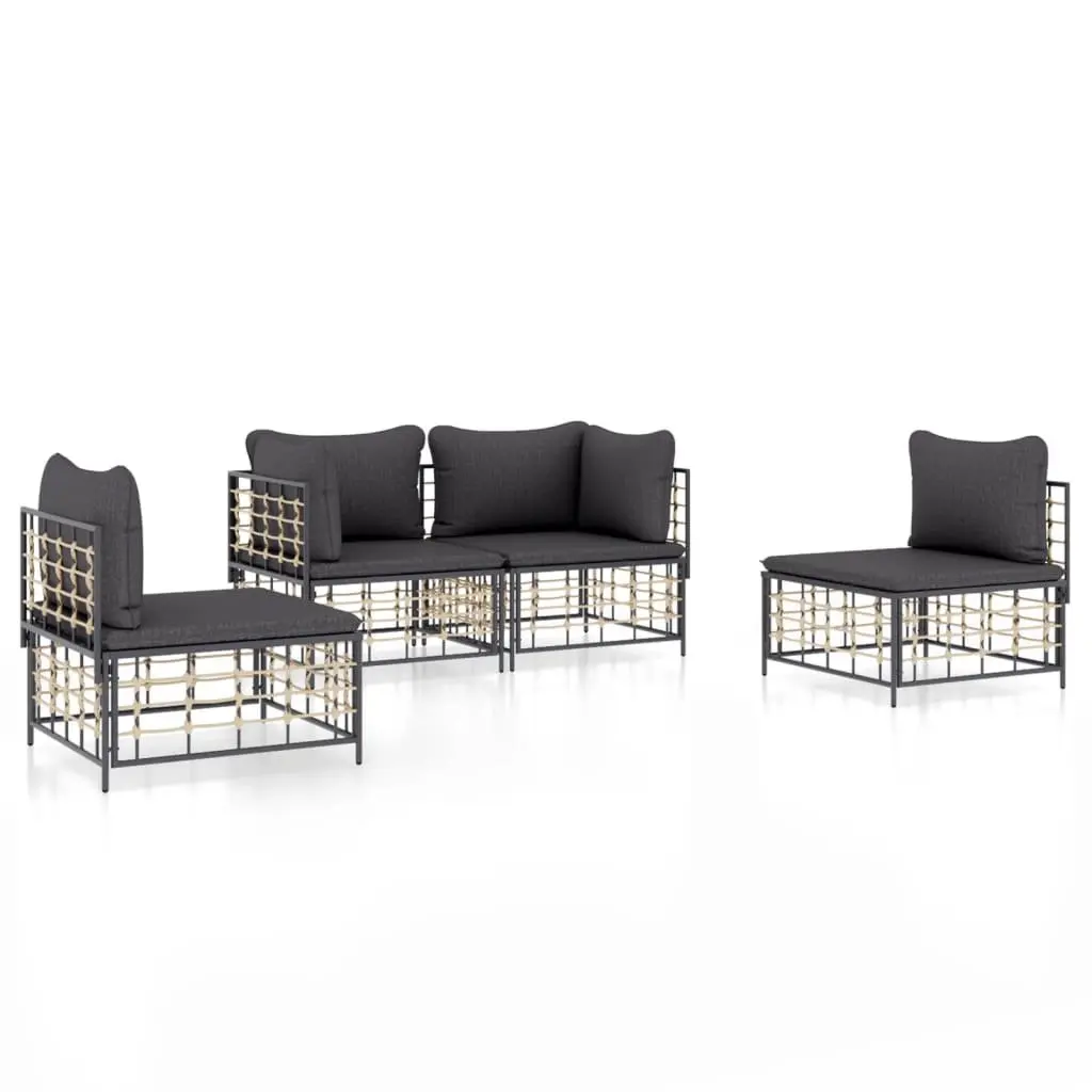 4-Piece Garden Lounge Set