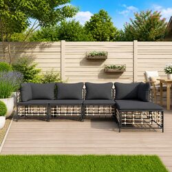 Specifications of 5 Piece Garden Lounge Set Outdoor Sofa