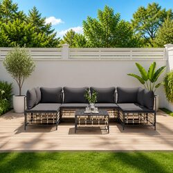 Technical Specs of the 7-Piece Garden Lounge Set