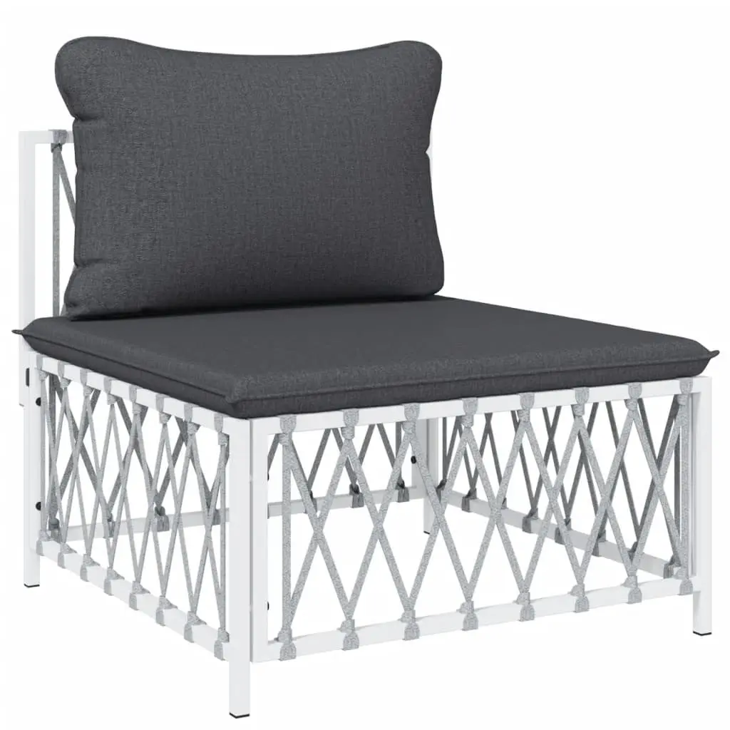 6-Piece Modular Garden Lounge Set with Cushions