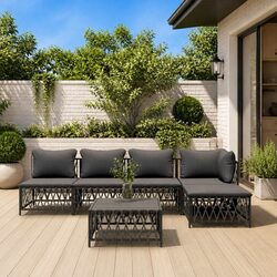 Specifications for 6-Piece Outdoor Modular Lounge Set