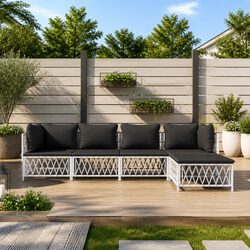 5 Piece Modular Garden Lounge Set Specifications
