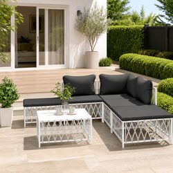 Specifications of 6-Piece Garden Lounge Set with Cushions
