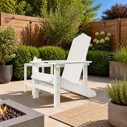 Specifications of White Weather Resistant Adirondack Chair