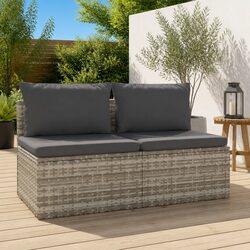 Specifications of the 2-Seater Garden Sofa in Grey