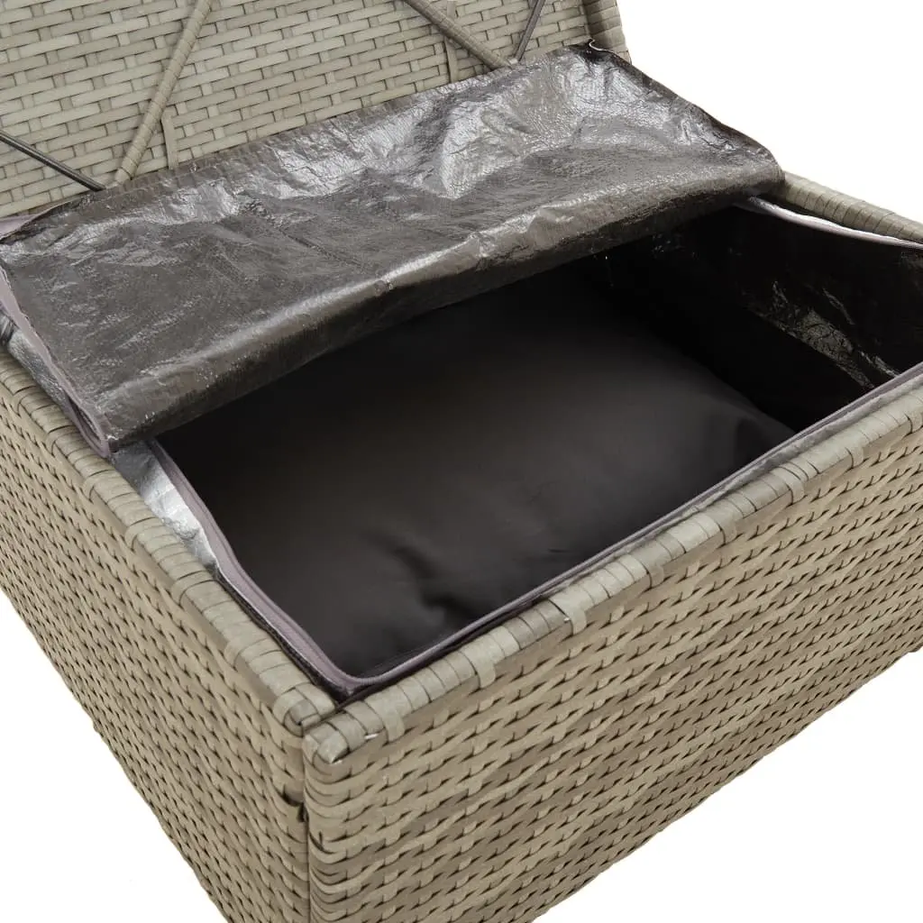 2-Seater Garden Sofa in Grey