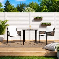 Garden Dining Set: 3 Pieces of Quality Outdoor Furniture