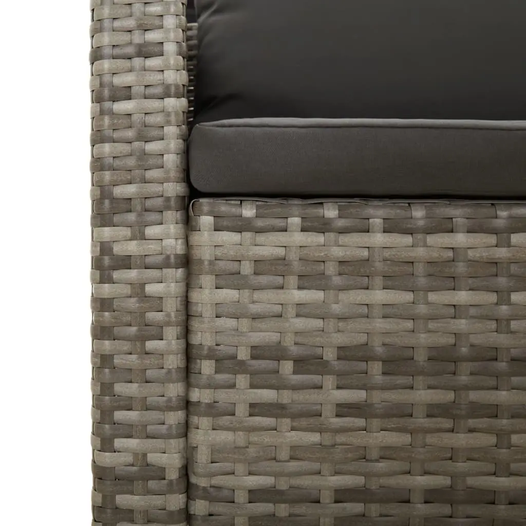 9 Piece Grey Garden Lounge Set
