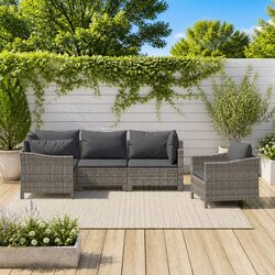 Detailed Specifications for the 5-Piece Garden Lounge Set