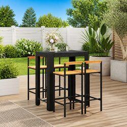 5 Piece Garden Bar Set: Specs and Features Overview