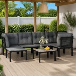 Specifications of 7 Piece Outdoor Lounge Set: Dimensions and More
