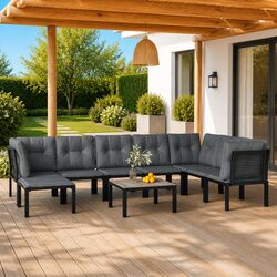 9 Piece Outdoor Lounge Set Specifications and Features