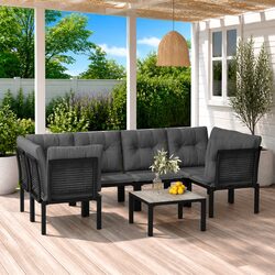 7-Piece Modular Garden Lounge Set: Specs and Details