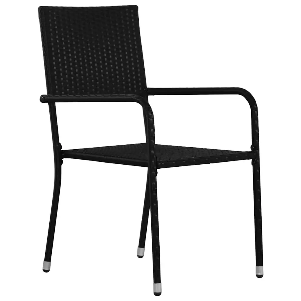 Stackable Outdoor Dining Chairs Set